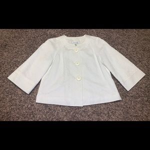 Women’s White Blazer Conrad C Collection Size 6